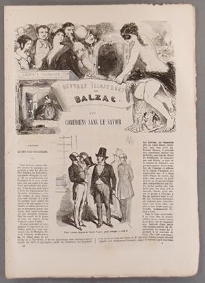 Image du vendeur pour Les comdiens sans le savoir. Vers 1860. mis en vente par Librairie Et Ctera (et caetera) - Sophie Rosire