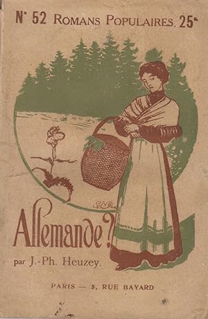 Seller image for Allemande? for sale by Librairie Et Ctera (et caetera) - Sophie Rosire