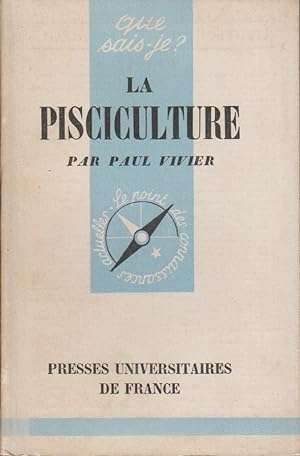 Seller image for La pisciculture. for sale by Librairie Et Ctera (et caetera) - Sophie Rosire