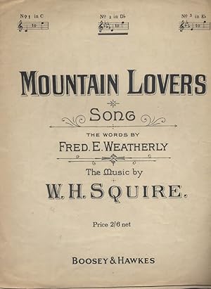 Imagen del vendedor de Mountain lovers song. a la venta por Librairie Et Ctera (et caetera) - Sophie Rosire