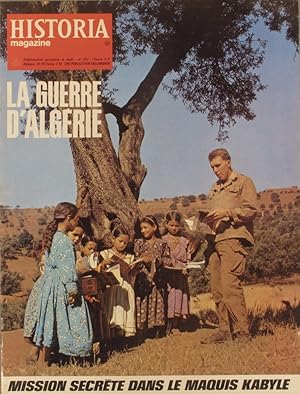 La guerre d'Algérie N° 44. 24 juillet 1972.