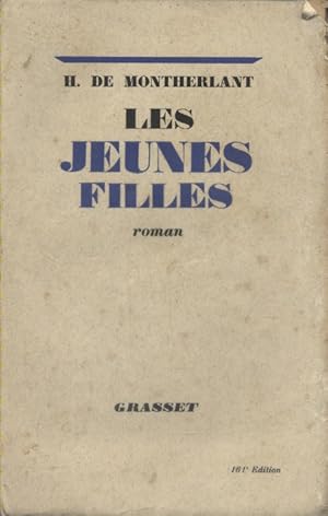 Seller image for Les jeunes filles. Roman. for sale by Librairie Et Ctera (et caetera) - Sophie Rosire