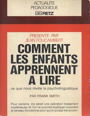 Seller image for Comment les enfants apprennent  lire. for sale by Librairie Et Ctera (et caetera) - Sophie Rosire