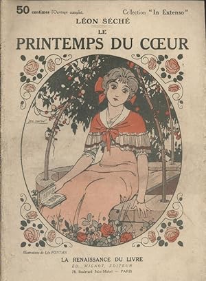 Image du vendeur pour Le printemps du coeur. Roman. Vers 1920. mis en vente par Librairie Et Ctera (et caetera) - Sophie Rosire