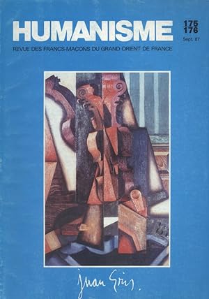 Humanisme N° 175/176. Revue des francs-maçons du Grand Orient de France. Cahier spécial RMI : Ras...