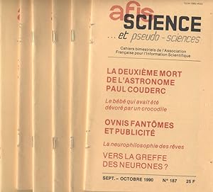 Cahiers bimestriels de l'Association Française pour l'Information Scientifique. 6 numéros entre 1...