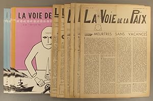 La voix de la paix. 11 numéros de 1967 à 1969. Série incomplète. Numéros 180 à 185 - 190 à 192 - ...