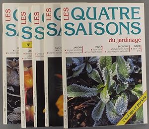 Les quatre saisons du jardinage. Bimestriel. Année 1996 incomplète. Numéros 96 à 101. (Il manque ...