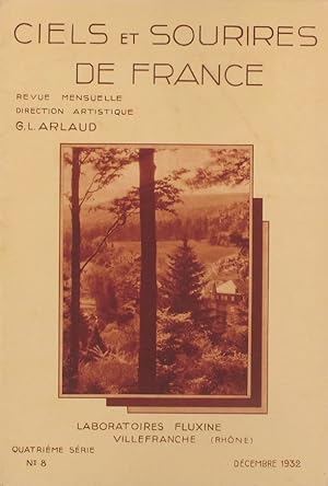 Numéro consacré au département du Haut-Rhin. 4e série N° 8. Décembre 1932.