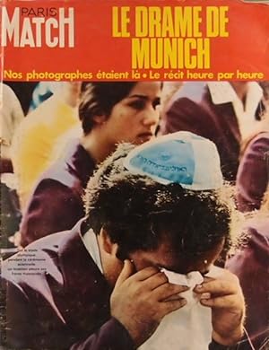Paris Match N° 1219 : Le drame de Munich, les premières photos - Fischer et Spassky 20 septembre...
