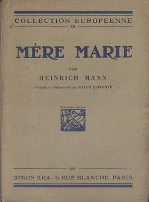 Mère Marie. Troisième édition.