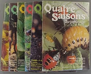 Les quatre saisons du jardinage. Bimestriel. 1983. Numéros 18 à 23. (Année 1983 complète).