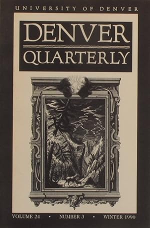 Denver Quaterly N° 3. Revue de l'univestité de Dever. An eccentric cabinet. Ditor Donald Revell -...