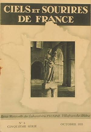 Numéro consacré à l'Abbaye de Fontenay (Côte d'Or). 5e série N° 6. Octobre 1933.