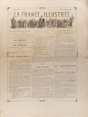 La France illustrée N° 310. Gravures intérieures : Soeur Rosalie (portrait et double-page) - Anci...