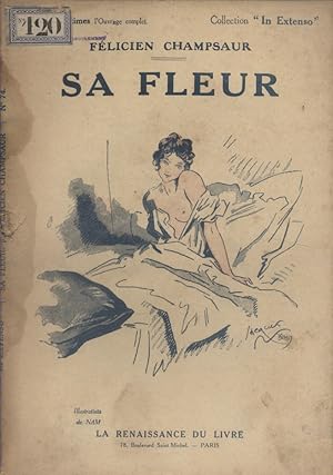 Seller image for Sa fleur. Vers 1920. for sale by Librairie Et Ctera (et caetera) - Sophie Rosire