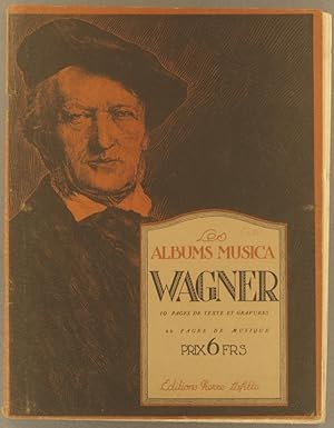 Album Musica consacré à Wagner. 10 pages de texte et gravures - 44 pages de musique. Début XXe. V...