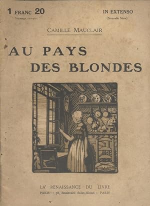 Au pays des blondes. Vers 1920.