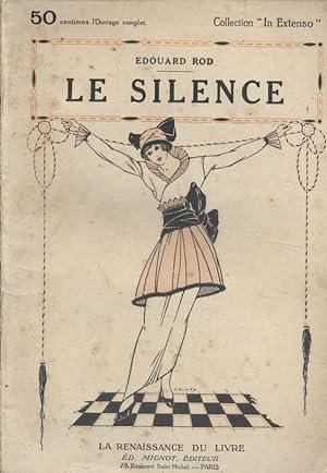 Le silence. Roman. Vers 1915.