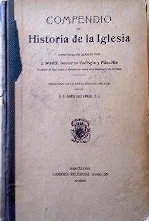 COMPENDIO DE HISTORIA DE LA IGLESIA