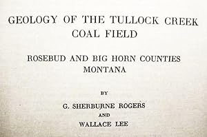 Geology Of The Tullock Creek Coal Field / Rosebud And Big Horn Counties Montana / USGS Bulletin #749