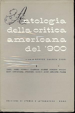 Seller image for Antologia della critica americana del Novecento. for sale by Studio Bibliografico Marini