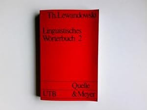 Seller image for Linguistisches Wrterbuch; Teil: 2. Uni-Taschenbcher ; 201 : Grundlagen d. Sprachdidaktik for sale by Antiquariat Buchhandel Daniel Viertel