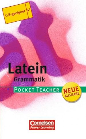 Imagen del vendedor de Pocket Teacher - Sekundarstufe I (mit Umschlagklappen): Latein: Grammatik a la venta por Bcherbazaar