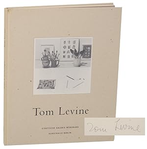 Bild des Verkufers fr Tom Levine: Bilder & Zeichnungen / Paintings & Drawings (Signed First Edition) zum Verkauf von Jeff Hirsch Books, ABAA