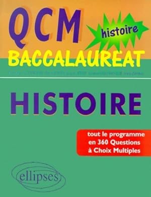 Immagine del venditore per QCM baccalaur?at histoire - Dominique Audet-Perrier venduto da Book Hmisphres