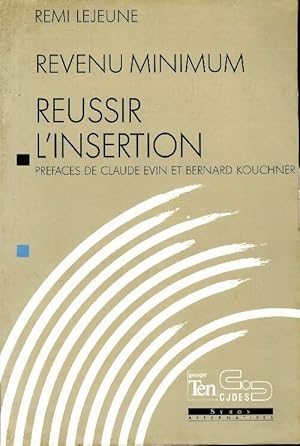Seller image for R?ussir l'insertion - R?mi Lejeune for sale by Book Hmisphres