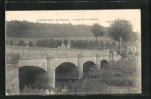 Image du vendeur pour Carte postale Goncourt, Pont sur la Meuse mis en vente par Bartko-Reher