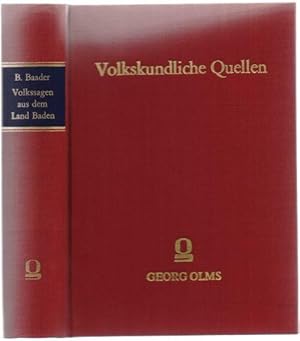 Bild des Verkufers fr Volkssagen aus dem Lande Baden und den angrenzenden Gegenden. Beigebunden ist: Neugesammelte Volkssagen aus dem Lande Baden. Zweite Nachdruckauflage. Nachdruck der Ausgaben Karlsruhe 1851 und 1859. zum Verkauf von Antiquariat Dwal