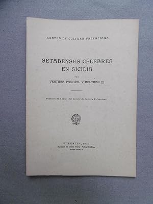 SETABENSES CÉLEBRES EN SICILIA.