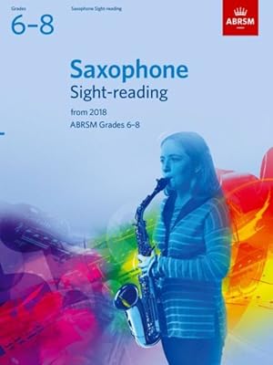 Bild des Verkufers fr Saxophone Sight-reading Tests, Abrsm Grades 6-8 zum Verkauf von GreatBookPrices