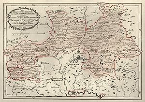 Imagen del vendedor de Kupferstich- Karte, b. Reilly, "Des Herzogthums Oberpfalz Sdliche Pfleggerichte mit den Herrschaften Ehrenfels . Breiteneck, den zum Hochstift Regensburg gehrigen Herrschaften Donaustauf und Wrth und der Reichsstadt Regensburg.". a la venta por Antiquariat Clemens Paulusch GmbH