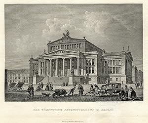 Bild des Verkufers fr Das knigl. Schauspielhaus in Berlin. zum Verkauf von Antiquariat Clemens Paulusch GmbH