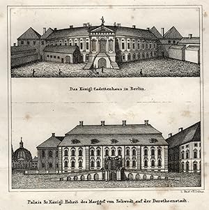 Bild des Verkufers fr Kadettenhaus, "Das Knigl. Cadettenhaus in Berlin". zum Verkauf von Antiquariat Clemens Paulusch GmbH