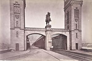 Köln. Dombrücke ("Muusfall). Original-Fotografie.