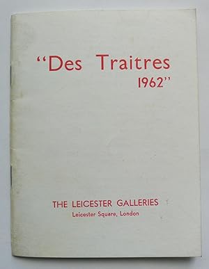 Catalogue of an Exhibtion of Paintings by Aguayo, Calliyannis, Castro and Lago entitled "Des Trai...
