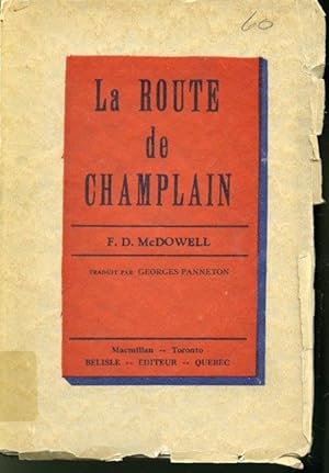 Immagine del venditore per La route de Champlain venduto da Librairie Le Nord