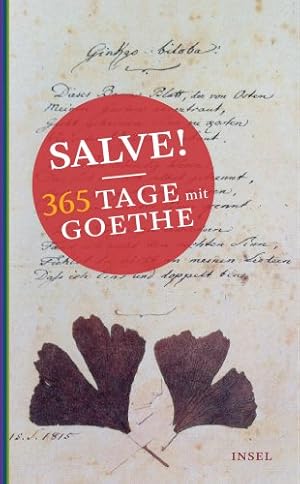 Bild des Verkufers fr Salve! - 365 Tage mit Goethe. [Johann Wolfgang von Goethe], Insel-Taschenbuch ; 4157 zum Verkauf von Licus Media