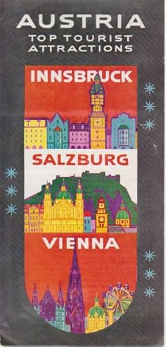 Imagen del vendedor de AUSTRIA. TOP TOURIST ATTRACTIONS Innsbruck, Salzburg, Vienna a la venta por Complete Traveller Antiquarian Bookstore