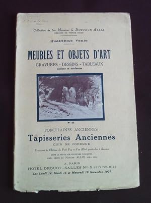 Meubles et objets d'art anciens et modernes - Tapisseries anciennes