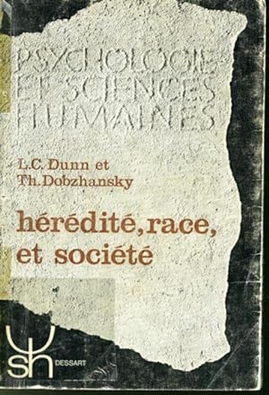 Imagen del vendedor de Hrdit, race et socit a la venta por Librairie Le Nord
