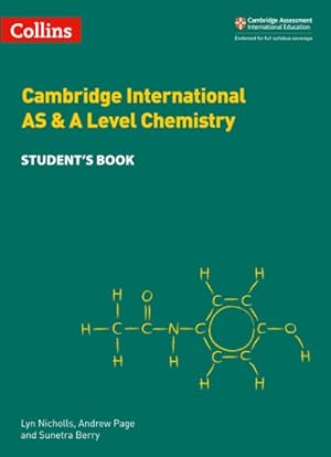 Imagen del vendedor de Cambridge International As & a Level Chemistry Student's Book a la venta por GreatBookPrices