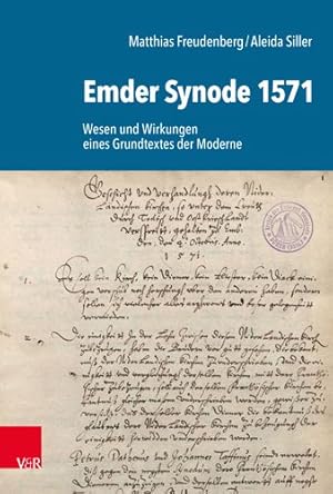Seller image for Emder Synode 1571 : Wesen Und Wirkungen Eines Grundtextes Der Moderne -Language: german for sale by GreatBookPricesUK