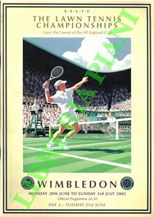 Wimbledon 2005. The lawn tennis championships.