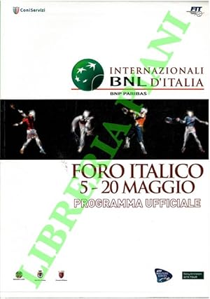 Internazionali d'Italia 2007. Programma ufficiale.