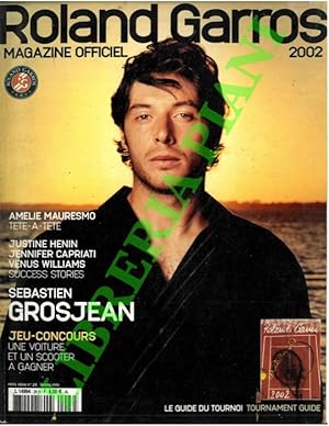 Roland Garros 2002. Magazine officiel.